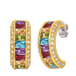 drop of hope rainbow earrings UK DOHE a main