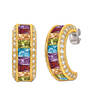 drop of hope rainbow earrings UK DOHE a main