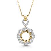 everlasting love knot pendant UK WZKP a main