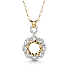everlasting love knot pendant UK WZKP a main