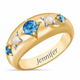 Royal Radiance Personalized Birthstone Ring 1906 001 1 12