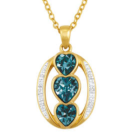 i love you birthstone pendant UK ILYBP2 i nine