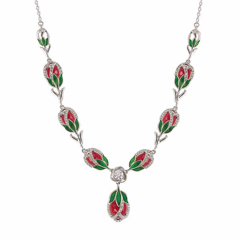 tulip blossoms necklace UK TUBN a main