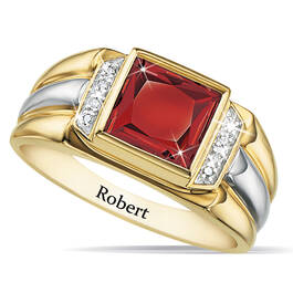 the birthstone executive ring UK MERP2 b two
