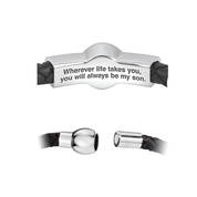son leather bracelet UK CBFMS3 b two