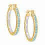 birthstone diamond inside out hoop earri UK BIOHR c three