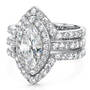 live laugh love silver rings set UK LLLR a main