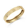 pure 9ct gold diamond cut band UK PURGR a main