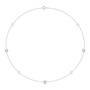 silver moonlight pearl necklace UK SMPN b two