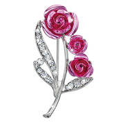 bright beautiful roses brooch UK BBRB2 a main