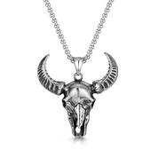 mighty southern skull mens necklace UK MSSMN a main