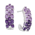purple passion amethyst earrings UK PPAE a main