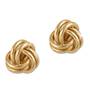 14ct gold love knot earrings UK GLKE2 a main