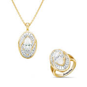 Personalized 7 Carat Parisian Ring with FREE Matching Pendant 12013 0018 a main