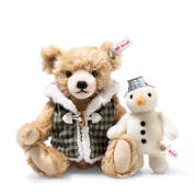 the steiff bear with snowman UK SBWS a main