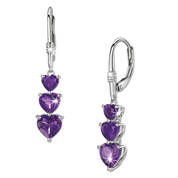 pure romance amethyst earrings UK PRAME a main