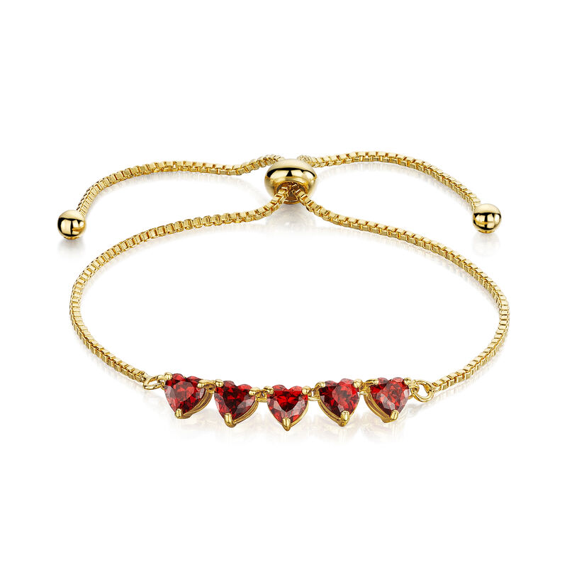 loving you red hearts bracelet UK LRHB a main