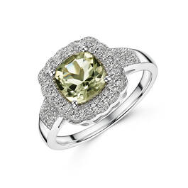 brazilian green amethyst ring UK BRGAR a main