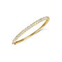 golden aztec cz bangle UK GACZB b two