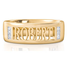 mens personalised custom cut ring UK PCCR a main