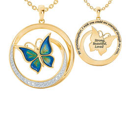 granddaughter butterfly pendant UK GCBP a main