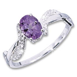 amethyst topaz wave silver ring UK AWASR2 a main