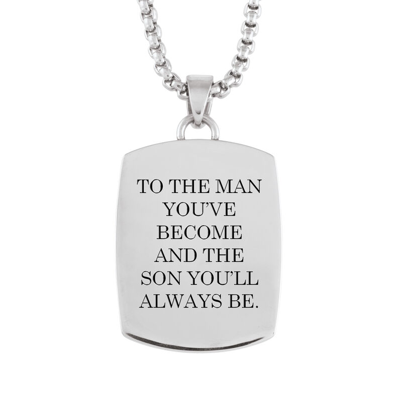 To The Man Youve Become Son Journey Pendant 6910 0014 c back