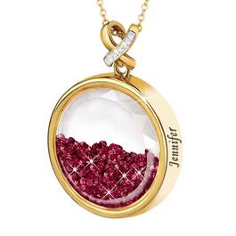 Floating Birthstones Personalized Pendant 5792 001 9 1