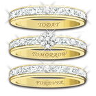 message of devotion diamond ring set UK MDRS b two