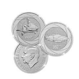 the decades of bond silver bullion collection UK SXDB a main