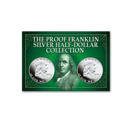 the proof franklin silver half dollar collection UK UFRP d four