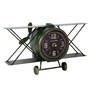 metal plane mantel clock UK MPMC a main