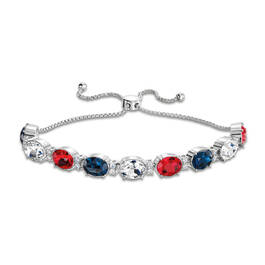 PATRIOTIC CRYSTAL BOLO BRACELE UK PACBB a main