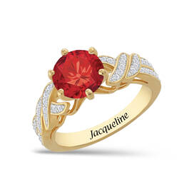 Beautiful Birthstone Ring UK BEABR g july