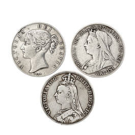 the queen victoria silver crowns UK QVSCR a main