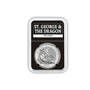 the st george and the dragon bullion coin set UK GEBS c three