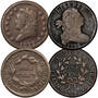 The Last Large US One Cent Coins LOC 1