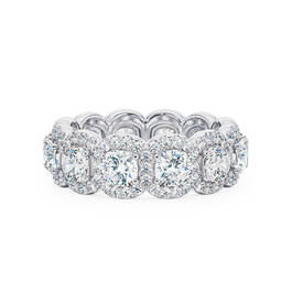 Luxe Diamonisse Eternity Ring 10757 0012 a straight