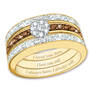love always brown diamond ring set UK NPLABR a main