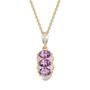 amethyst a la mode pendant UK AALMP a main