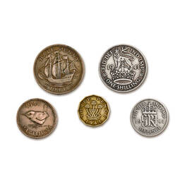 the sas coin sculpture UK CSSAS c three