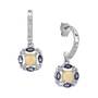 iolite opal sterling silver earrings UK IOSSE a main