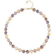 lavender violetta murano necklace UK LAVMN a main
