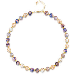 lavender violetta murano necklace UK LAVMN a main
