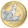 the platinum gold highlighted sacagawea  UK NPG h eight