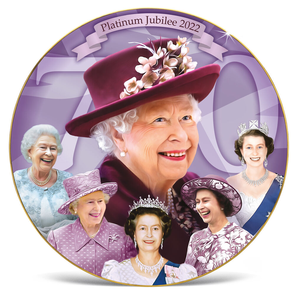 The Queen's Platinum Jubilee Plate