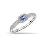 DAINTY TANZANITE RING UK DADAR a main
