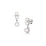 opulent aura pearl drop earrings UK OAPE a main