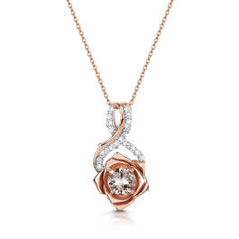 scent of a rose morganite pendant UK SCEMP a main