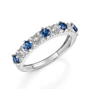 royal radiance created sapphire ring UK RORSR a main